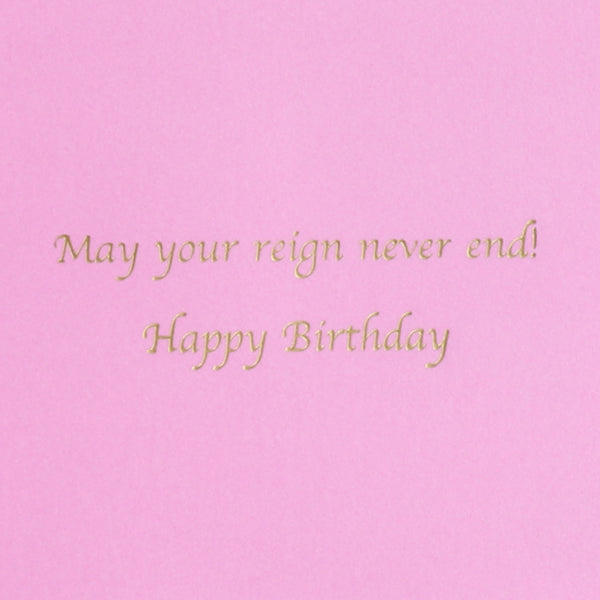 Wand and Tiara Birthday Card