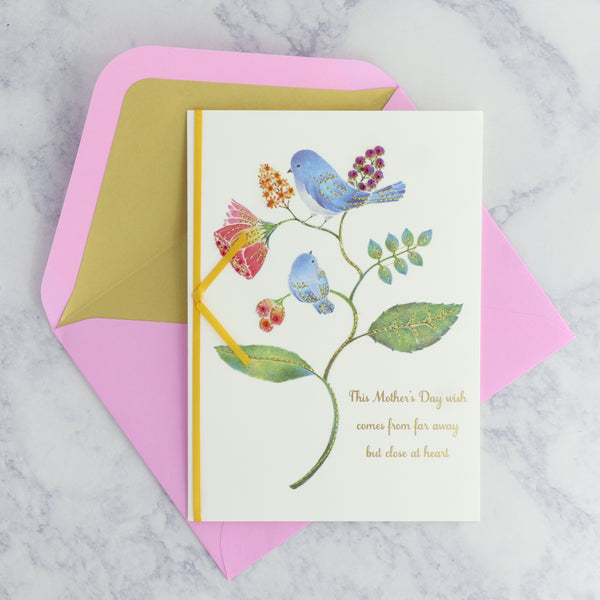 Bluebirds Mother's Day Card