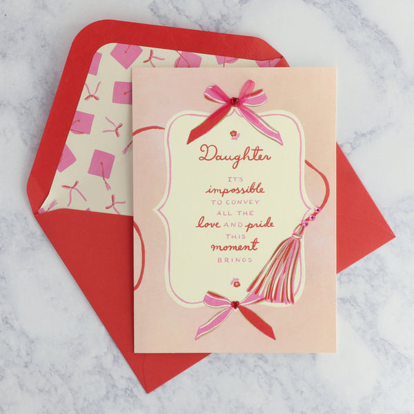 Tassel Cartouche Graduation Card