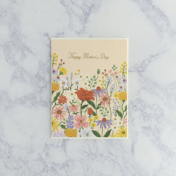 Wildflower Meadow Mother's Day Card