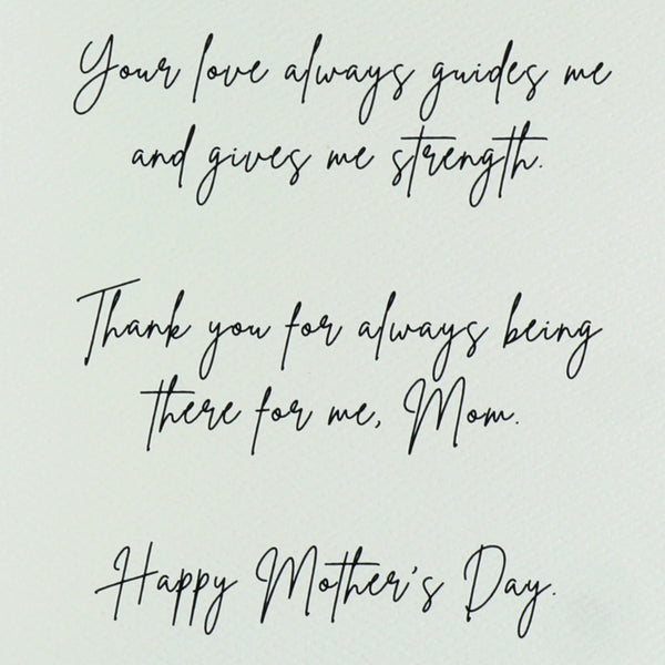 Illustrated Mom Holding Baby Mother's Day Card (For Mom)