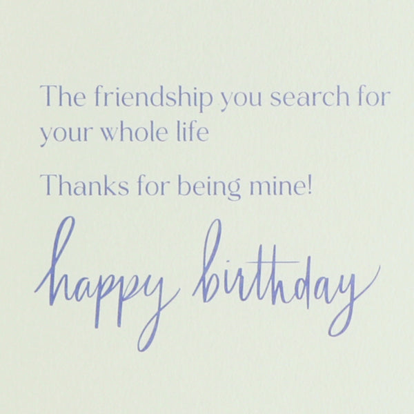Acrylic Soul Friends Watercolor Birthday Card