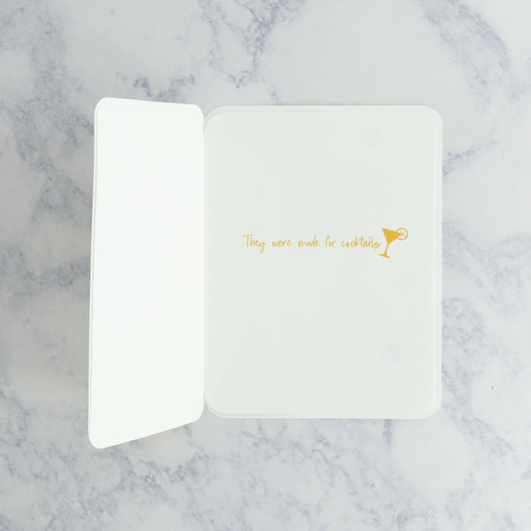 Cocktail Umbrella Friendship Card