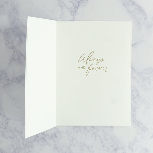 "The Butterflies Are Still There" Romance Card
