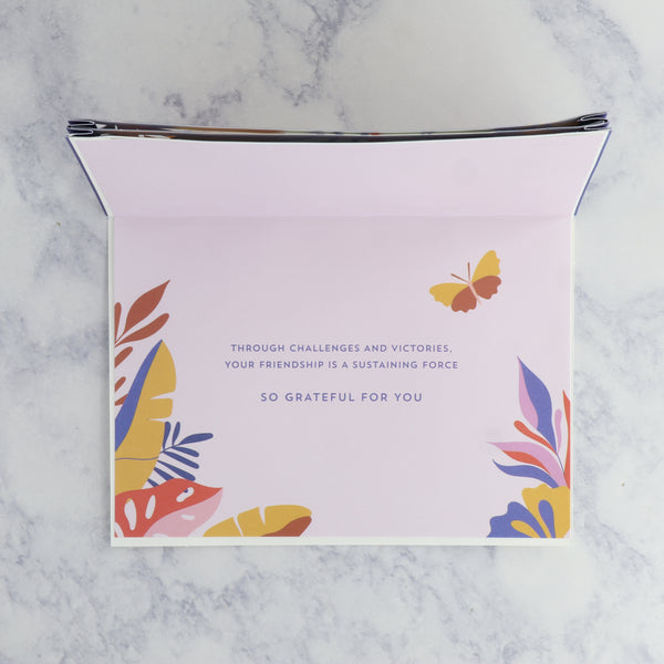 Tropical Friends Illustration Friendship Card