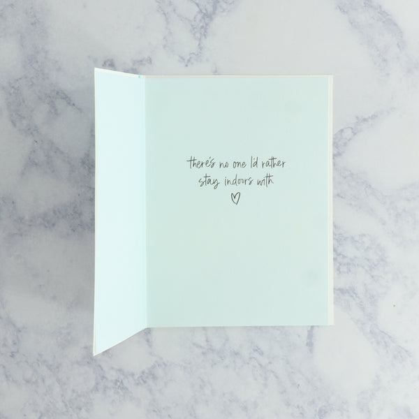 Puppy Snuggle Romance Card