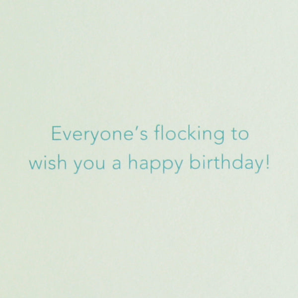 Party Flamingos Birthday Card