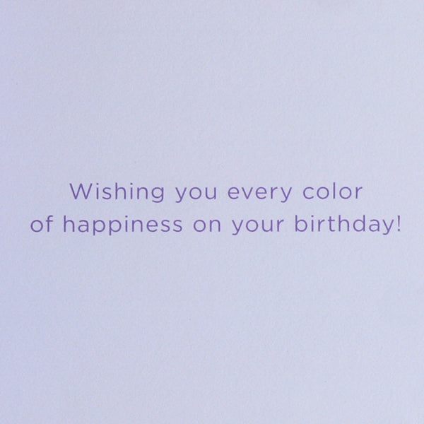 Gemmed Ice Cream Cone Birthday Card