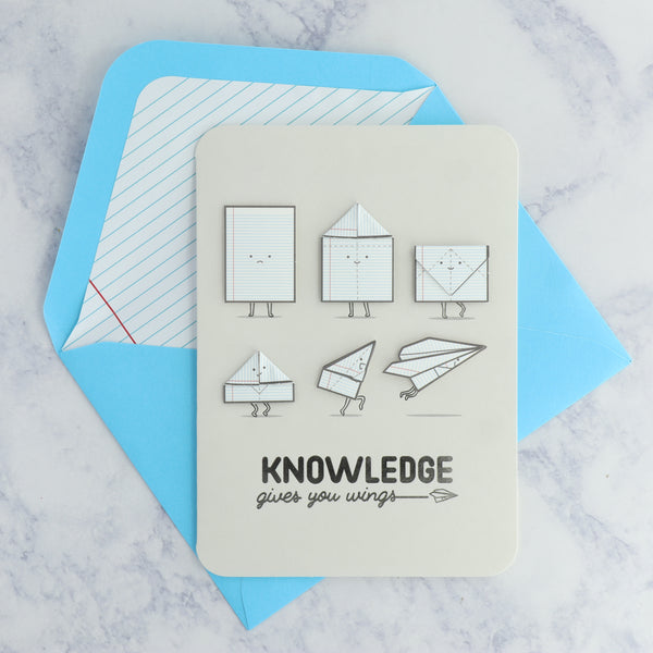 Paper Planes Graduation Card