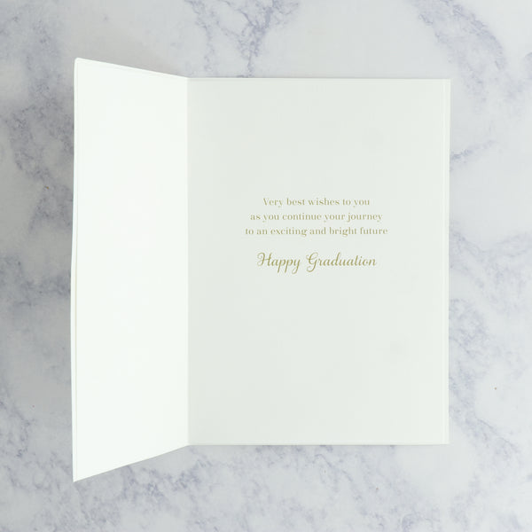 Balloons With Diploma Graduation Card