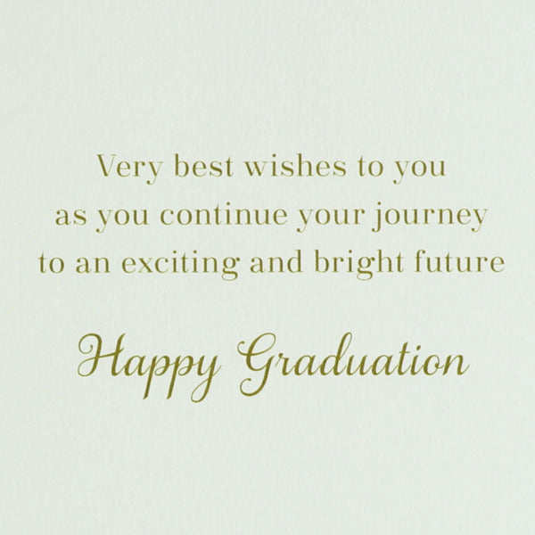Balloons With Diploma Graduation Card