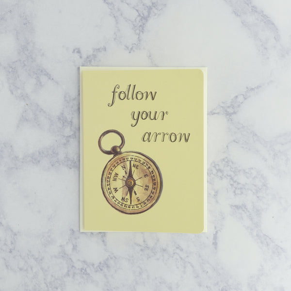 Follow Your Arrow Graduation Card