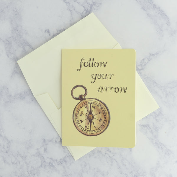 Follow Your Arrow Graduation Card