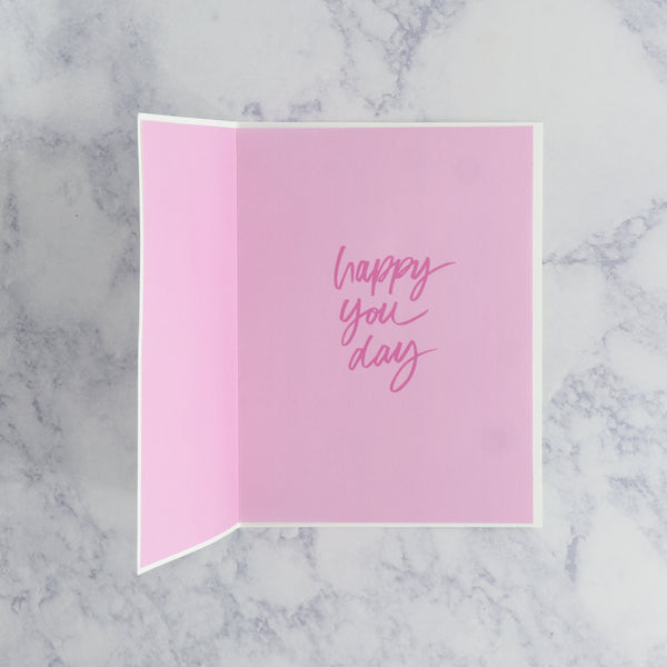 Sparkler Cupcake Birthday Card