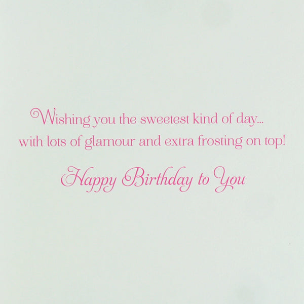 Pearl Cake Birthday Card