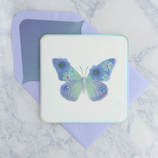 Bold Butterfly Birthday Card