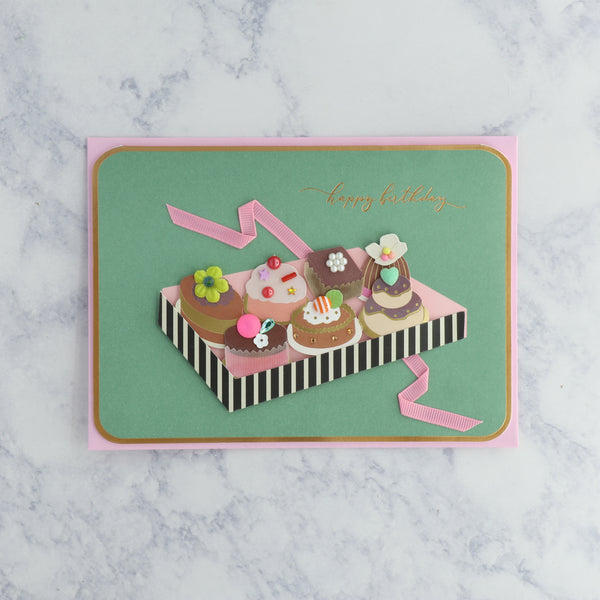 Handmade Box of Chocolates Birthday Card
