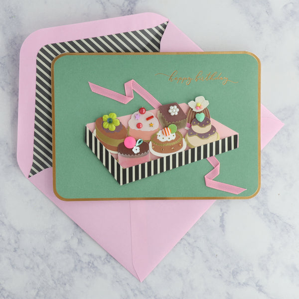 Handmade Box of Chocolates Birthday Card