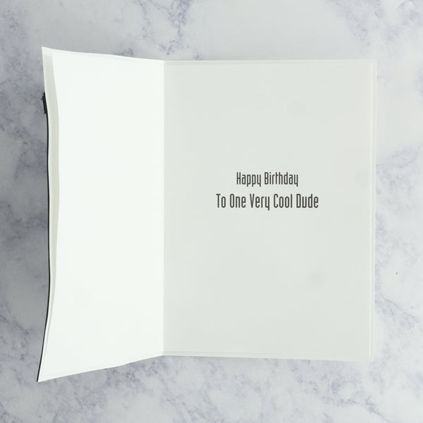Handmade Leather Jacket Birthday Card