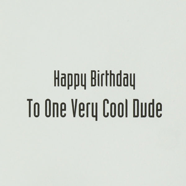 Handmade Leather Jacket Birthday Card