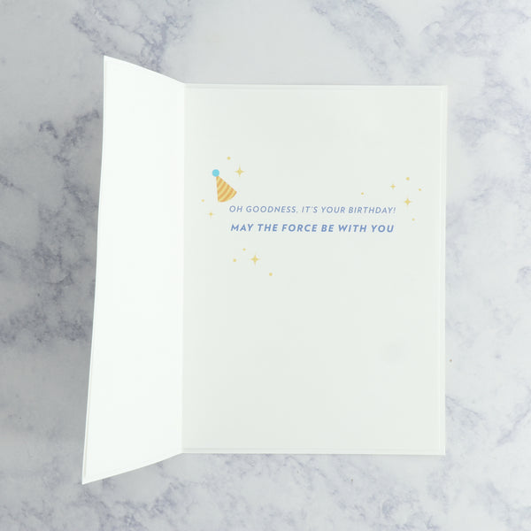 Handmade R2D2 & C3P0 Star Wars Birthday Card