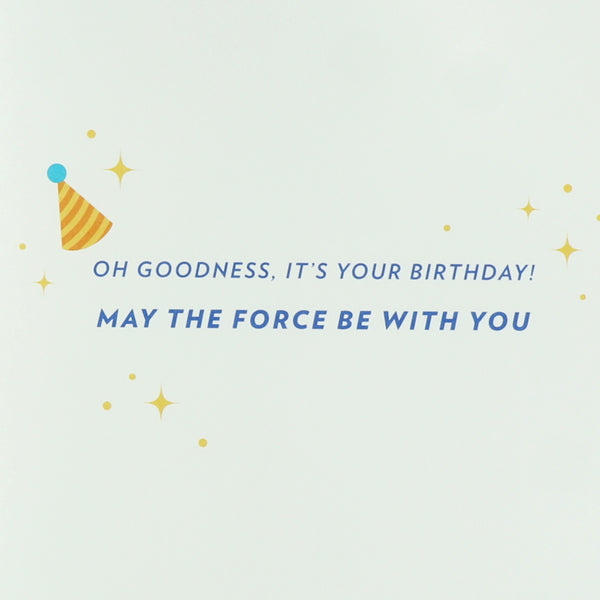 Handmade R2D2 & C3P0 Star Wars Birthday Card