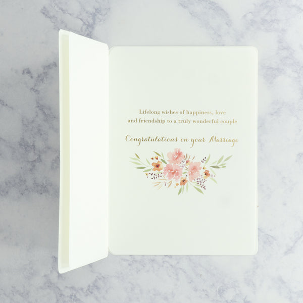 Whimsy Bridal Outfits Wedding Card