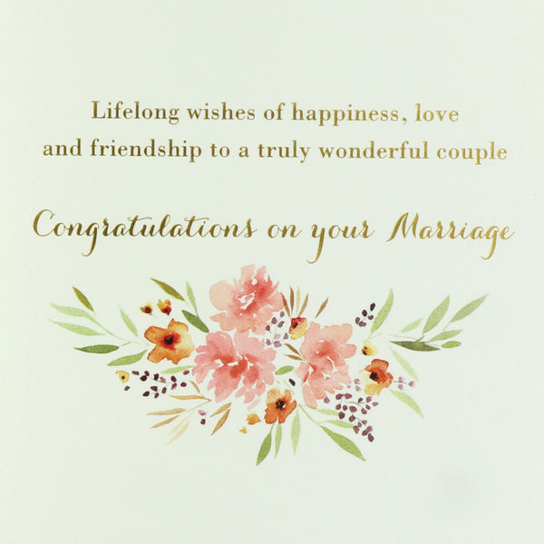 Whimsy Bridal Outfits Wedding Card