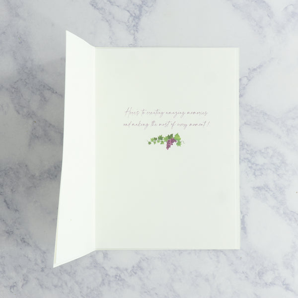 Vineyard View Birthday Card