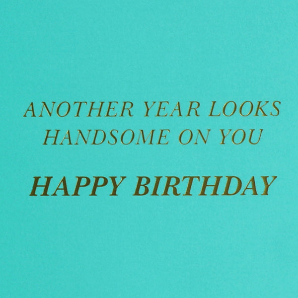 Cardigan & Bowtie Birthday Card
