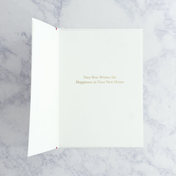 Handmade Red Door New Home Card