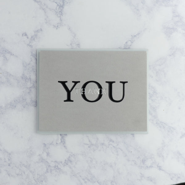 Lettering Thank You Card
