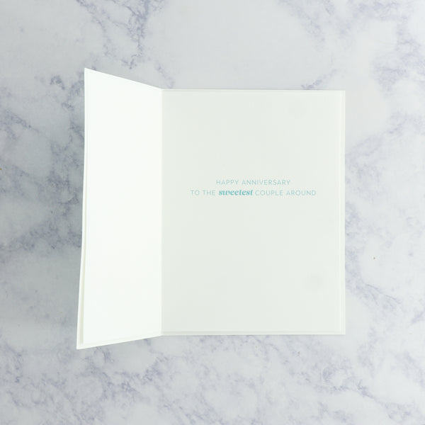 Handmade "Mint To Be" Anniversary Card