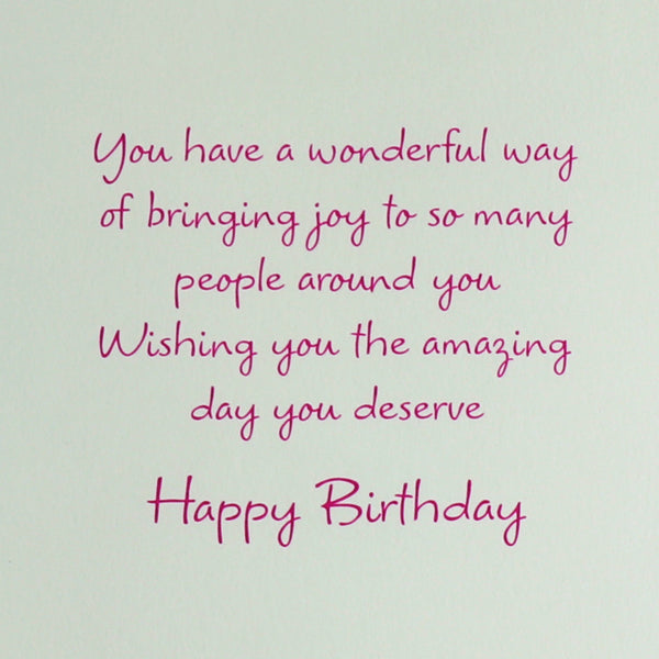 Handmade Gardening Scene Birthday Card