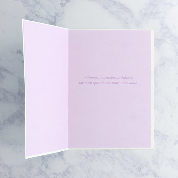 Sparkler Cake Birthday Card (Mom)