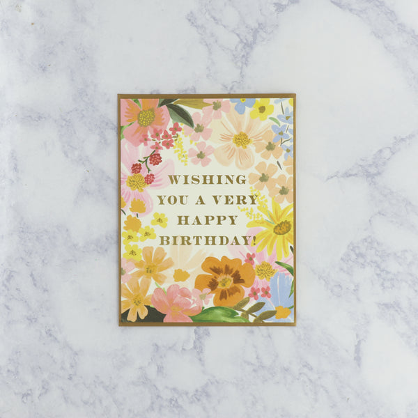 Marguerite Birthday Card