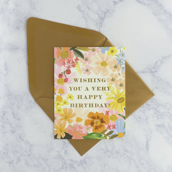 Marguerite Birthday Card