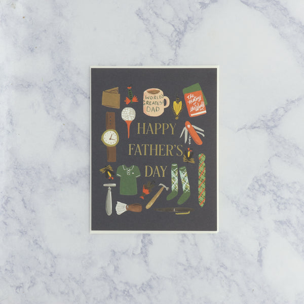Dad's Favorite Things Father's Day Card