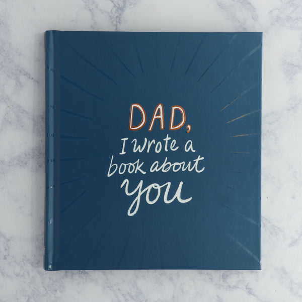 "I Wrote A Book About Dad" Fill-In Book