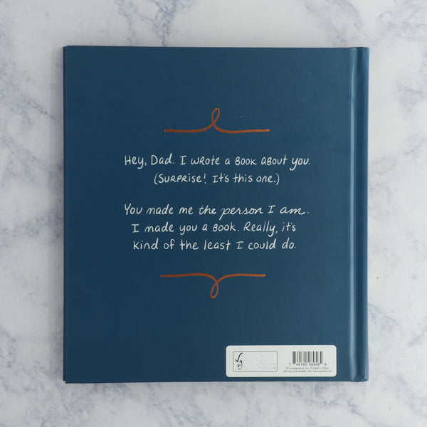 "I Wrote A Book About Dad" Fill-In Book