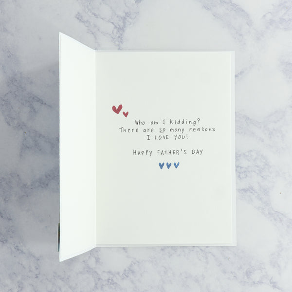 "You Are An Incredible Father" Father's Day Card (Husband)