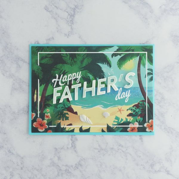 Tropical Father's Day Card