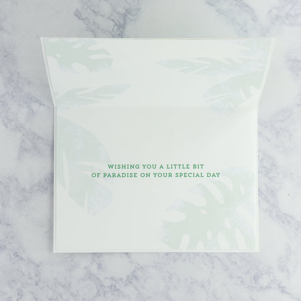 Tropical Father's Day Card