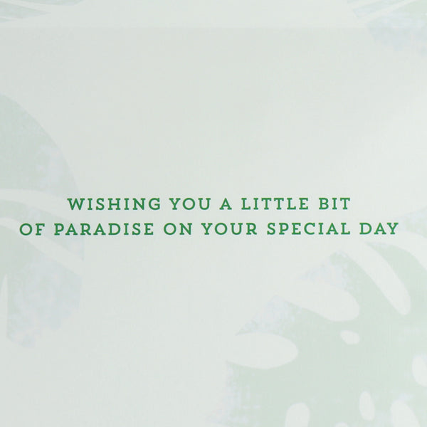 Tropical Father's Day Card