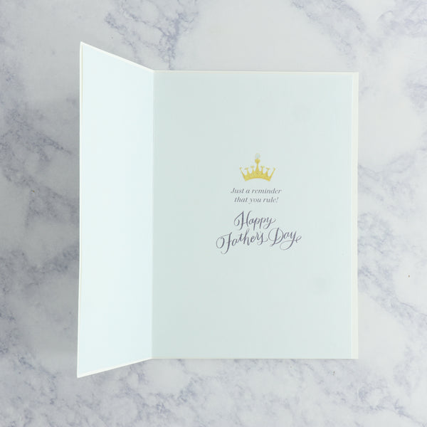 King of Dads Father’s Day Card