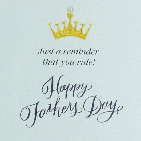 King of Dads Father’s Day Card