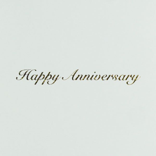 Glimmering Hearts Anniversary Card