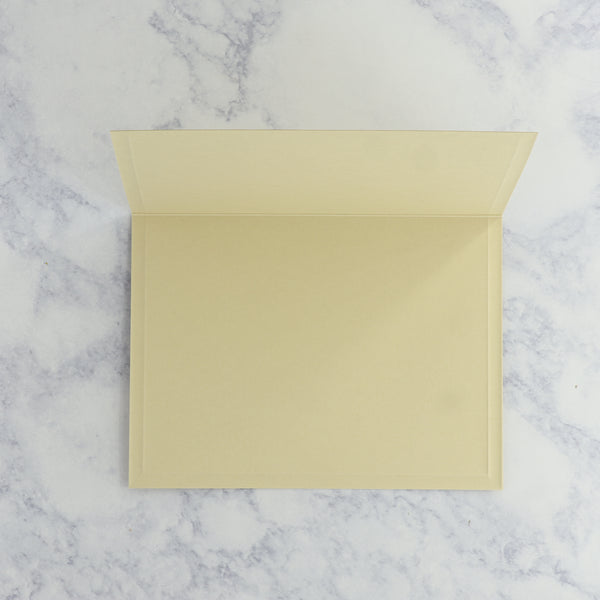 Golden Shimmer Thank You Card