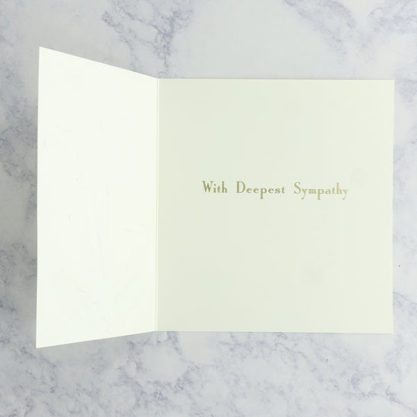 Calla Lily Flower Sympathy Card
