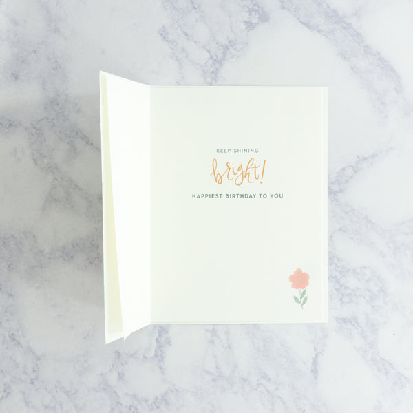 You Are Sunshine Birthday Card